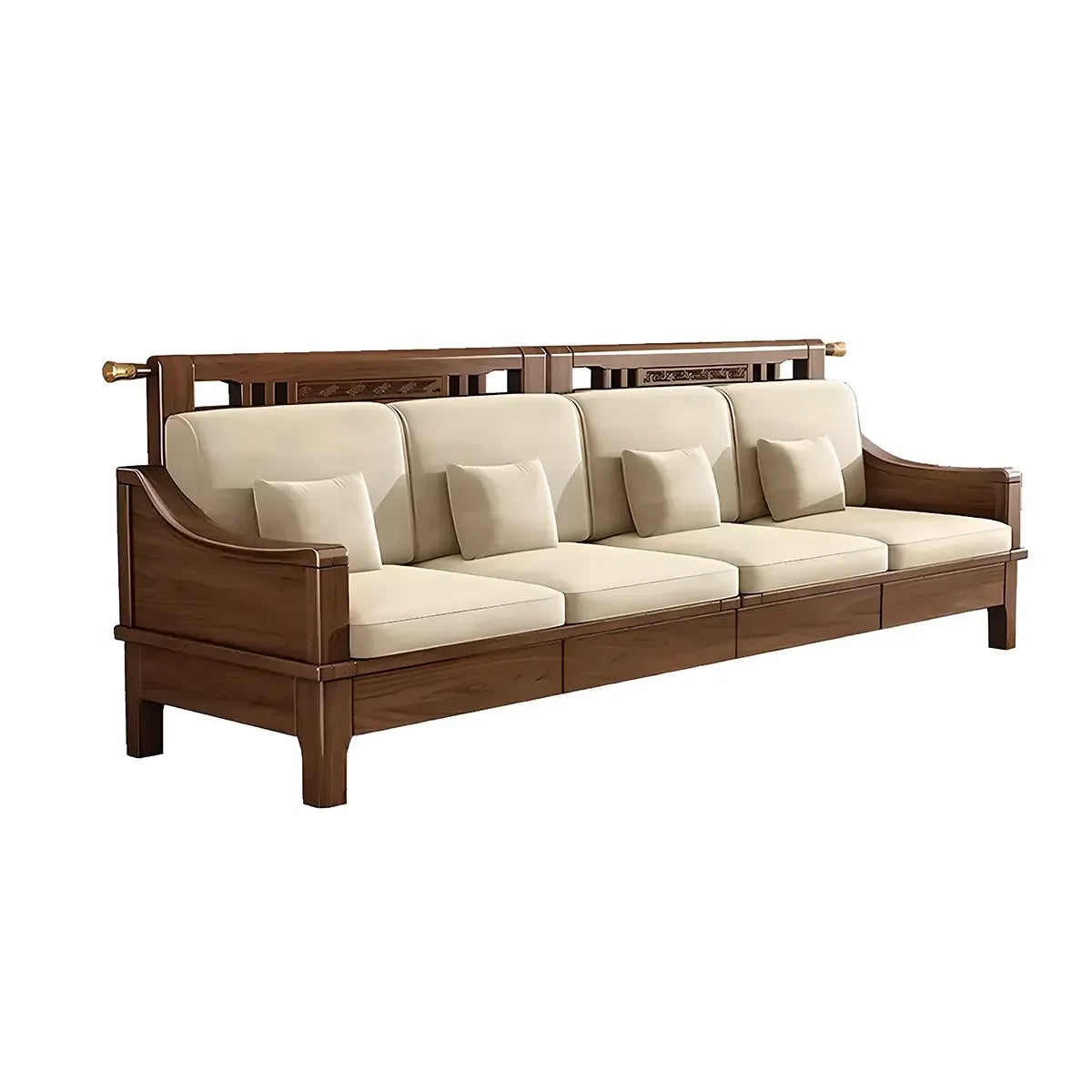 Natural Ash Wood Sofa – Sophisticated Design For Luxurious Living Room 