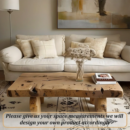 Solid wood sofa table 
